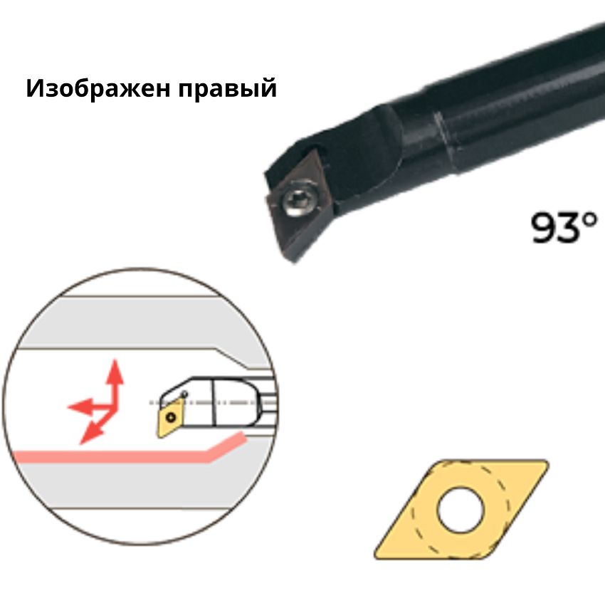 S12M-SDUCL07 Державка токарная