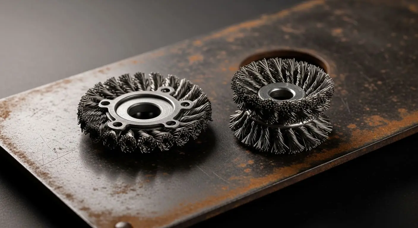 Когда нужна чашечная щетка с кольцом, а когда лучше двухрядная жгутовая