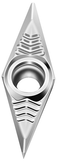 VCGT110304 AL K10 токарная пластина Deskar